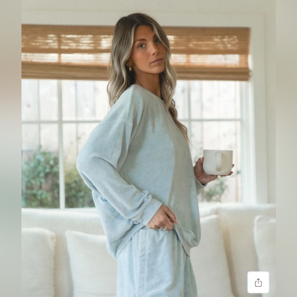 SOLAI The Label Surfrider Towel Oversized Pullover